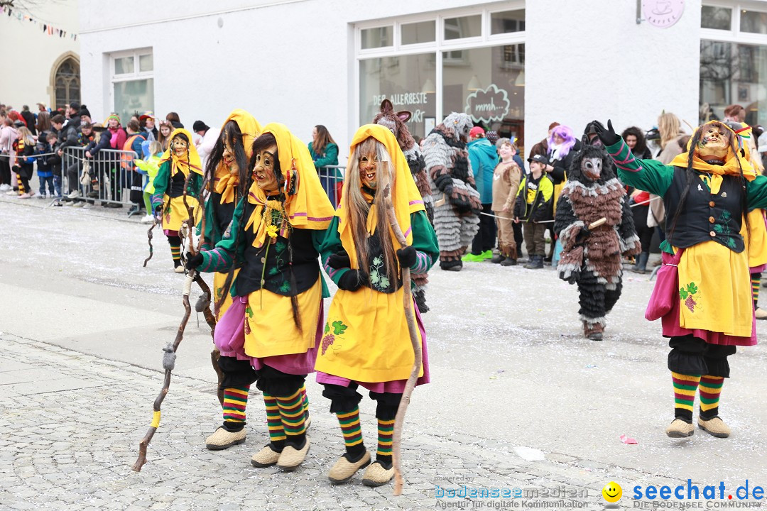 Rosenmontagsumzug - Narrensprung: Ravensburg, 12.02.2024