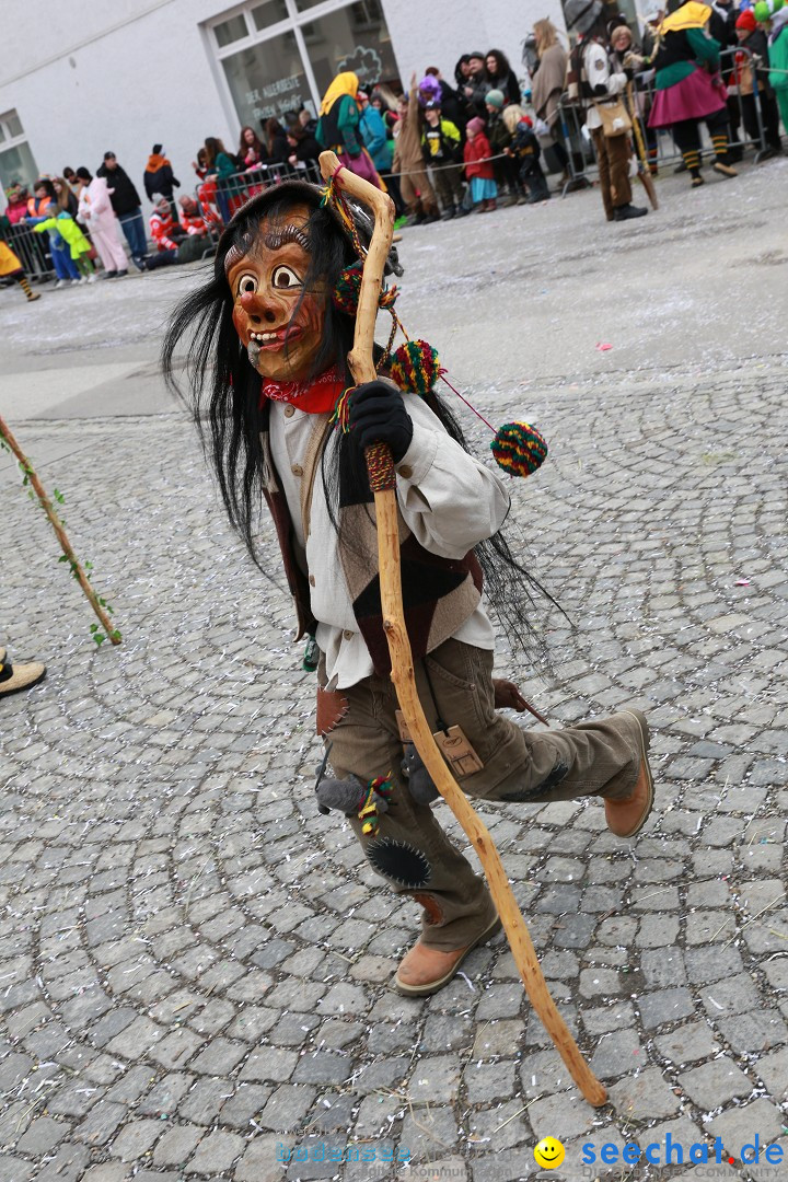 Rosenmontagsumzug - Narrensprung: Ravensburg, 12.02.2024