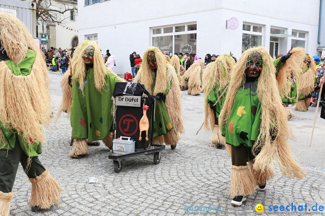 Rosenmontagsumzug - Narrensprung: Ravensburg, 12.02.2024