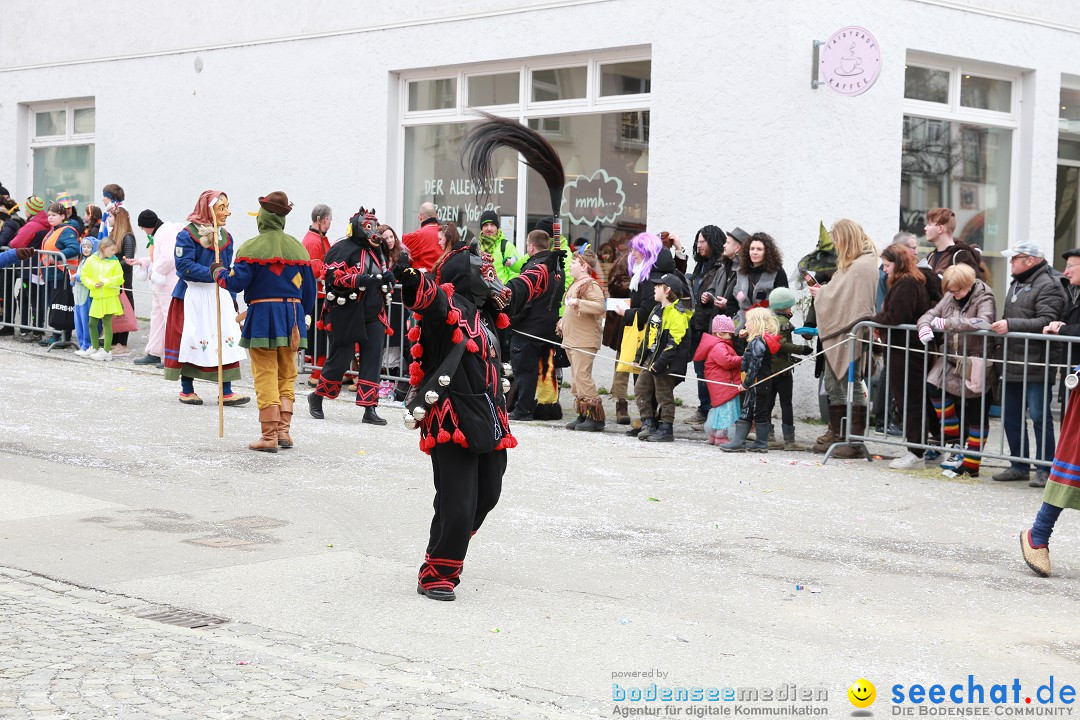 Rosenmontagsumzug - Narrensprung: Ravensburg, 12.02.2024