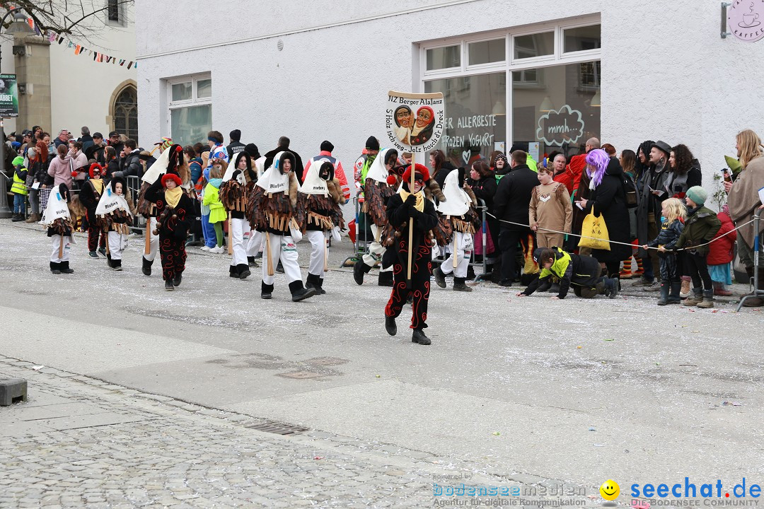 Rosenmontagsumzug - Narrensprung: Ravensburg, 12.02.2024