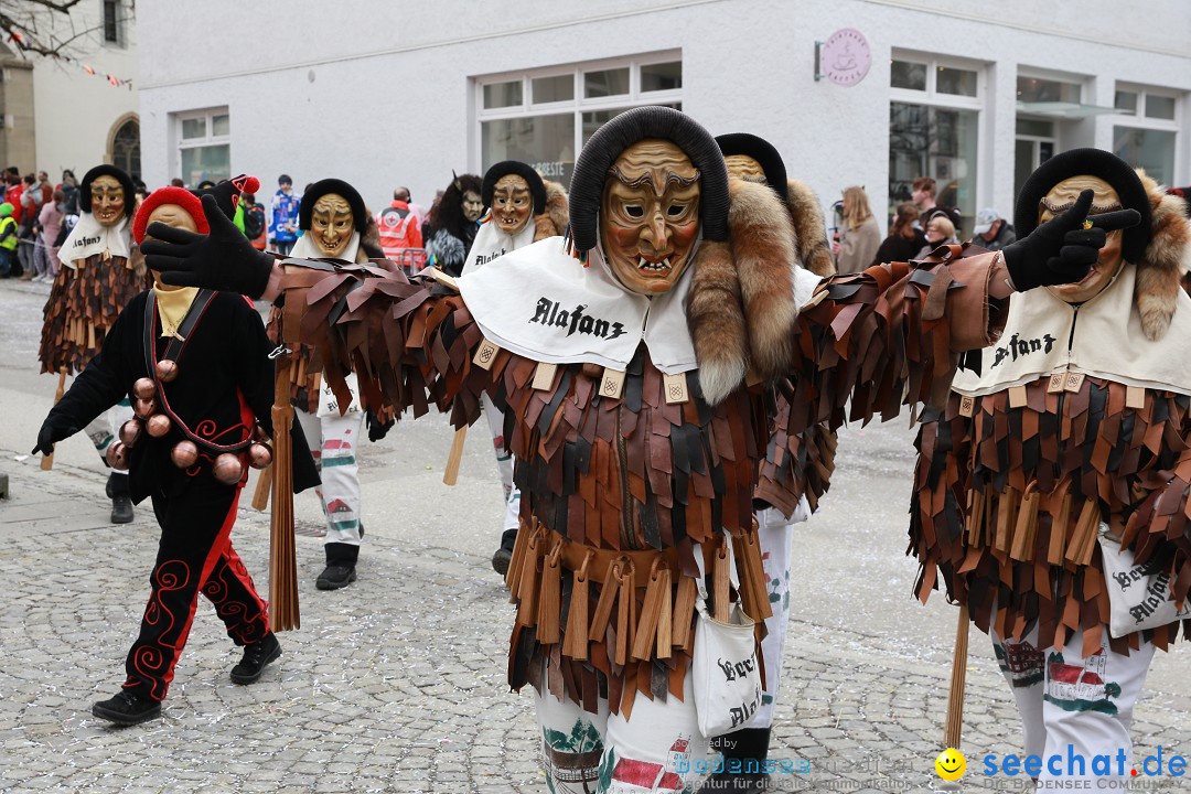 Rosenmontagsumzug - Narrensprung: Ravensburg, 12.02.2024