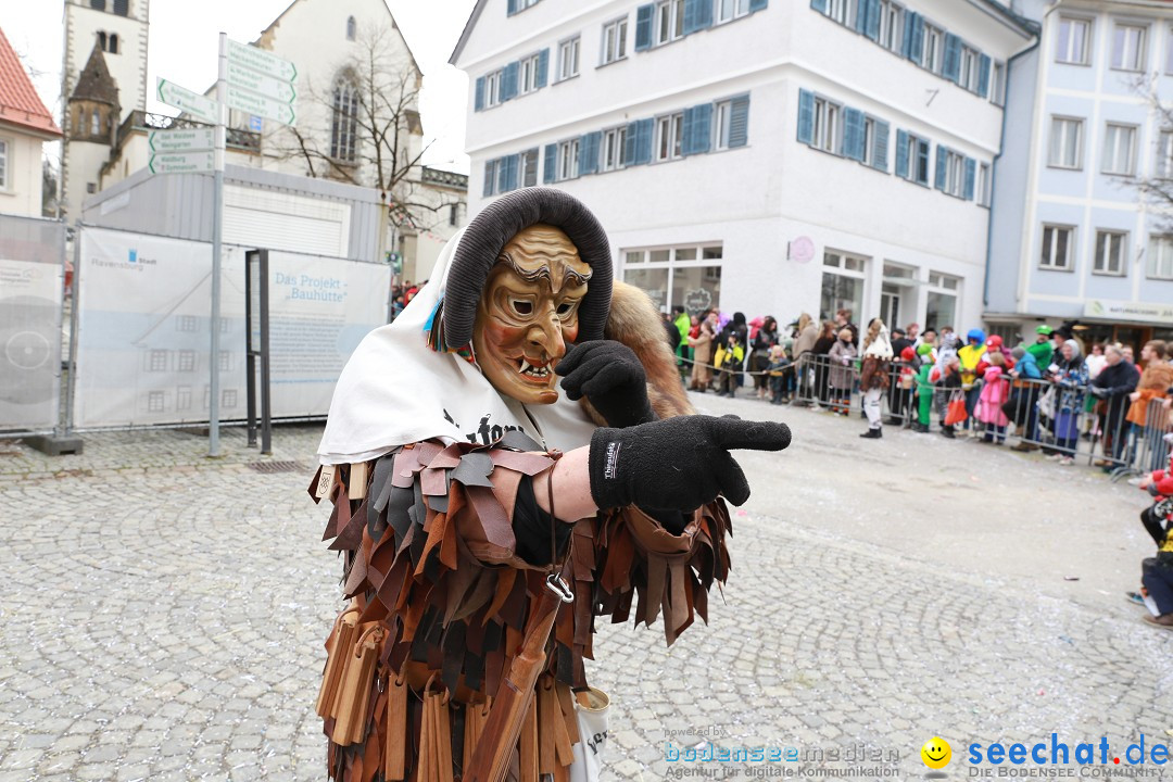 Rosenmontagsumzug - Narrensprung: Ravensburg, 12.02.2024