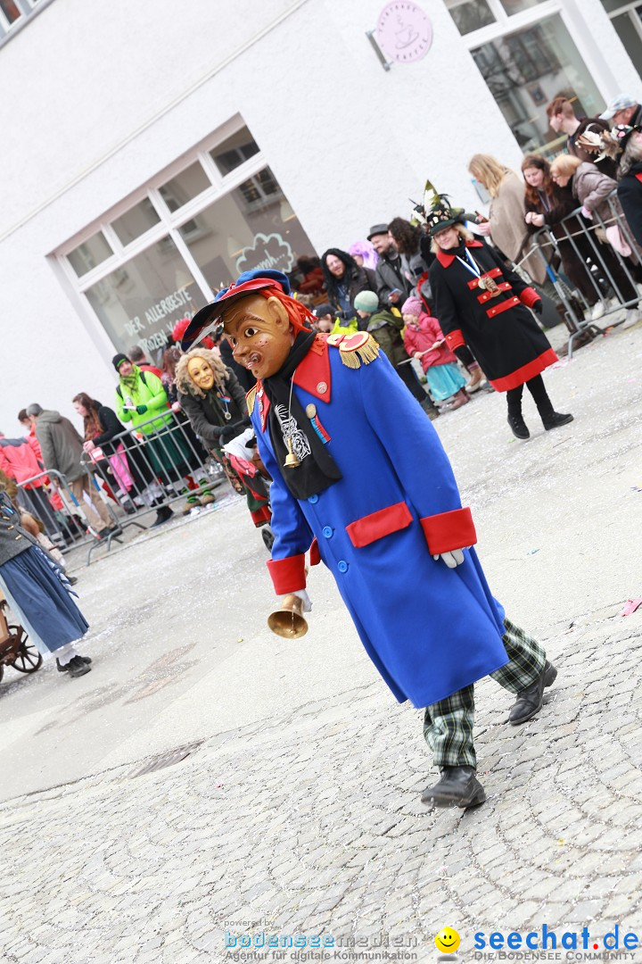 Rosenmontagsumzug - Narrensprung: Ravensburg, 12.02.2024