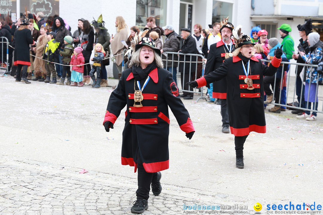 Rosenmontagsumzug - Narrensprung: Ravensburg, 12.02.2024