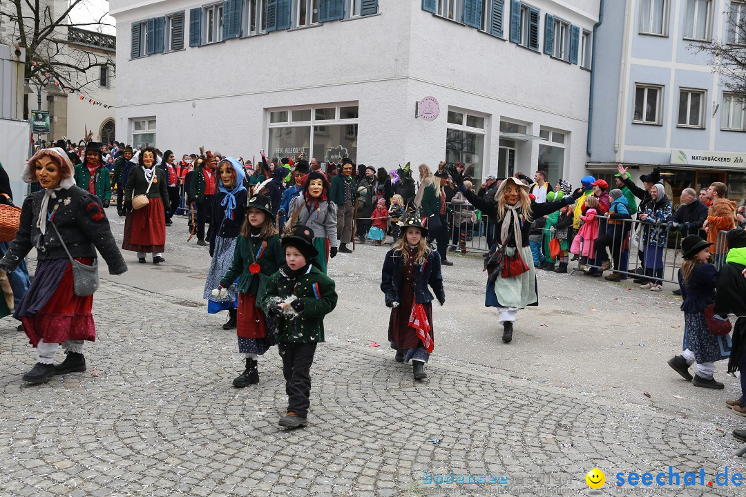 Rosenmontagsumzug - Narrensprung: Ravensburg, 12.02.2024