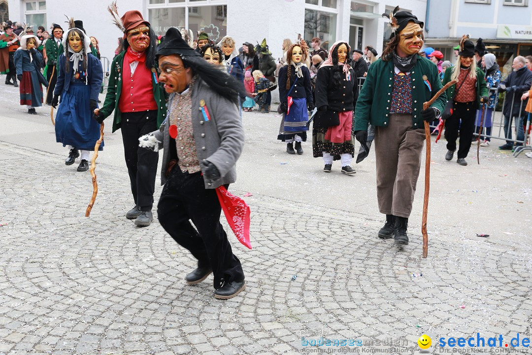 Rosenmontagsumzug - Narrensprung: Ravensburg, 12.02.2024