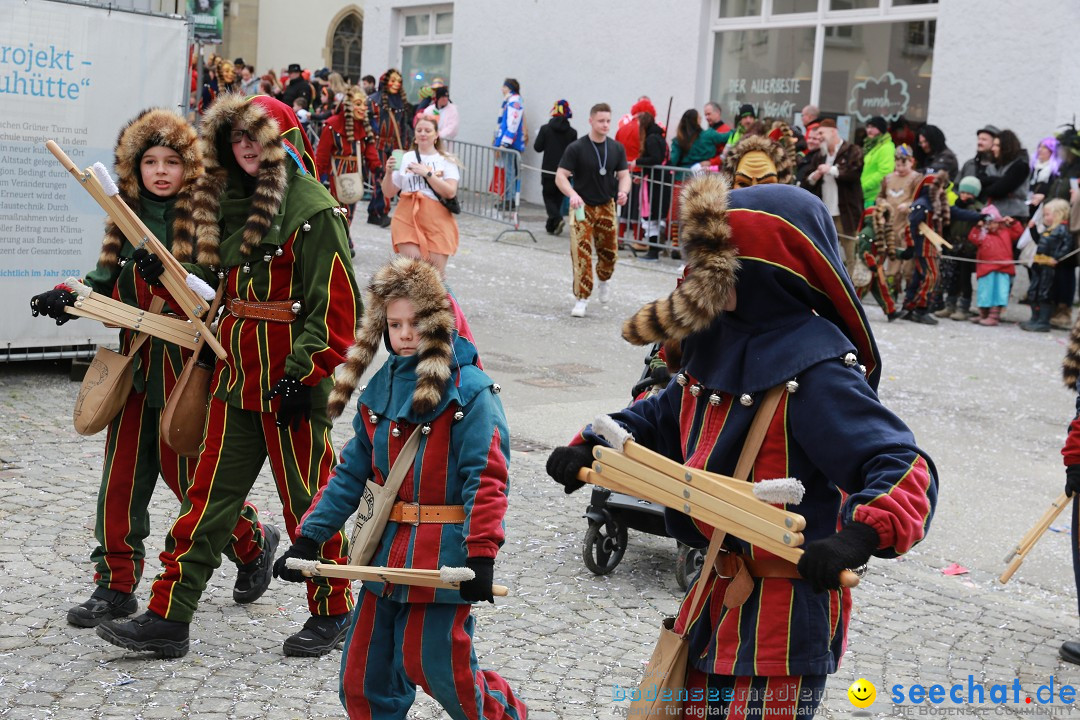 Rosenmontagsumzug - Narrensprung: Ravensburg, 12.02.2024