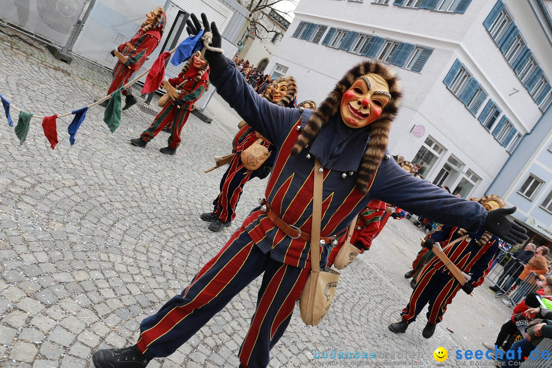 Rosenmontagsumzug - Narrensprung: Ravensburg, 12.02.2024