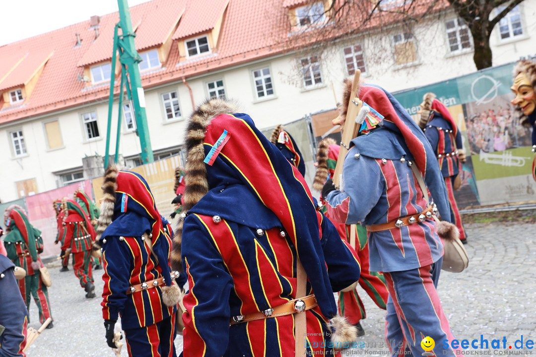 Rosenmontagsumzug - Narrensprung: Ravensburg, 12.02.2024