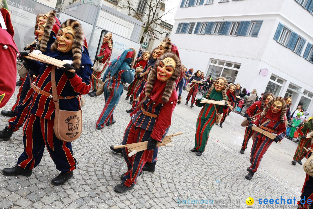 Rosenmontagsumzug - Narrensprung: Ravensburg, 12.02.2024