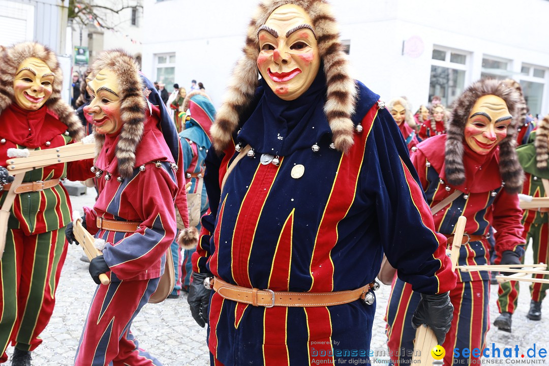 Rosenmontagsumzug - Narrensprung: Ravensburg, 12.02.2024