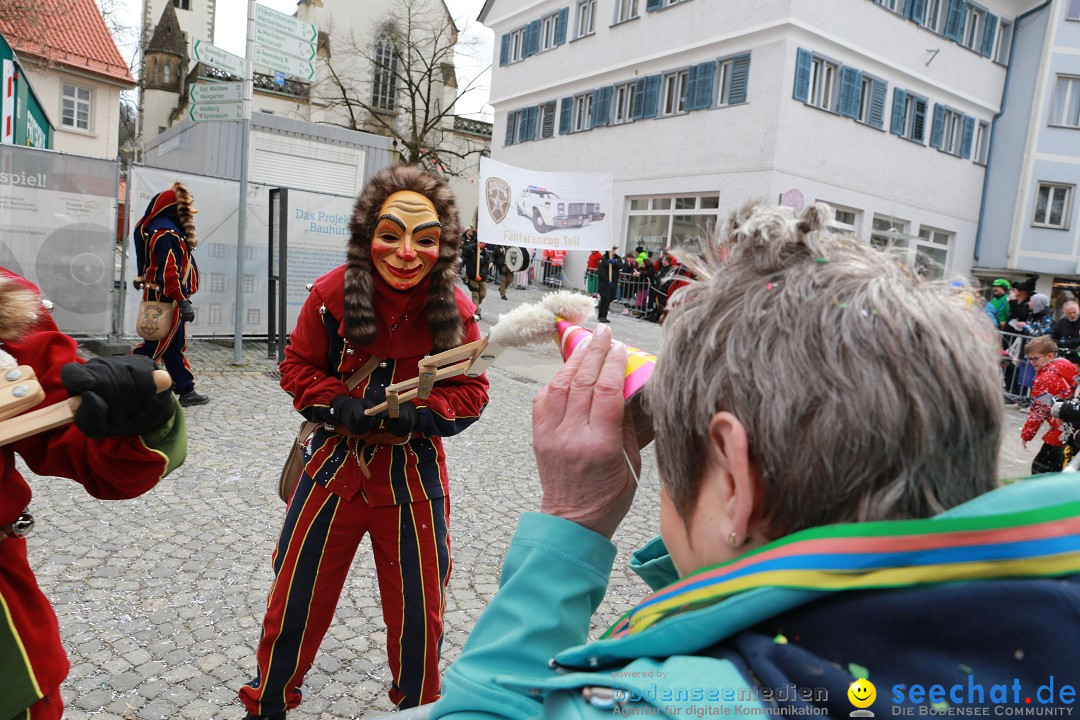 Rosenmontagsumzug - Narrensprung: Ravensburg, 12.02.2024