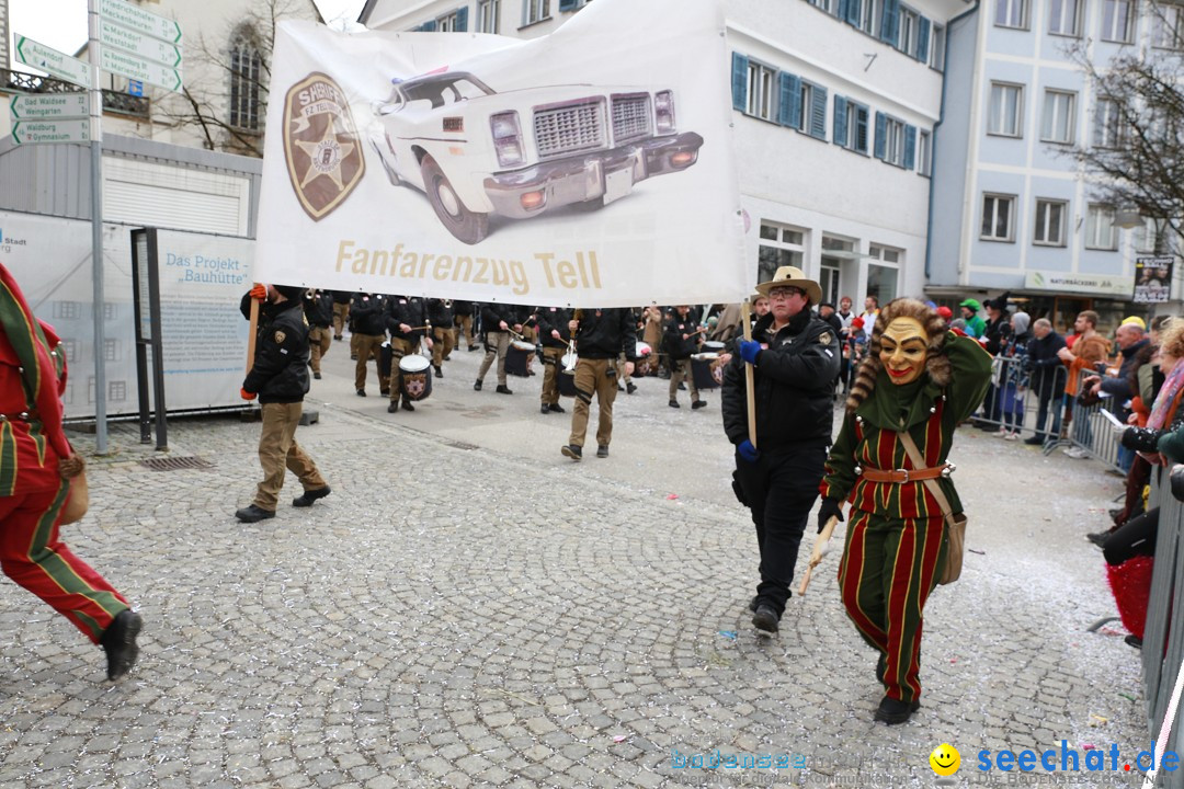 Rosenmontagsumzug - Narrensprung: Ravensburg, 12.02.2024