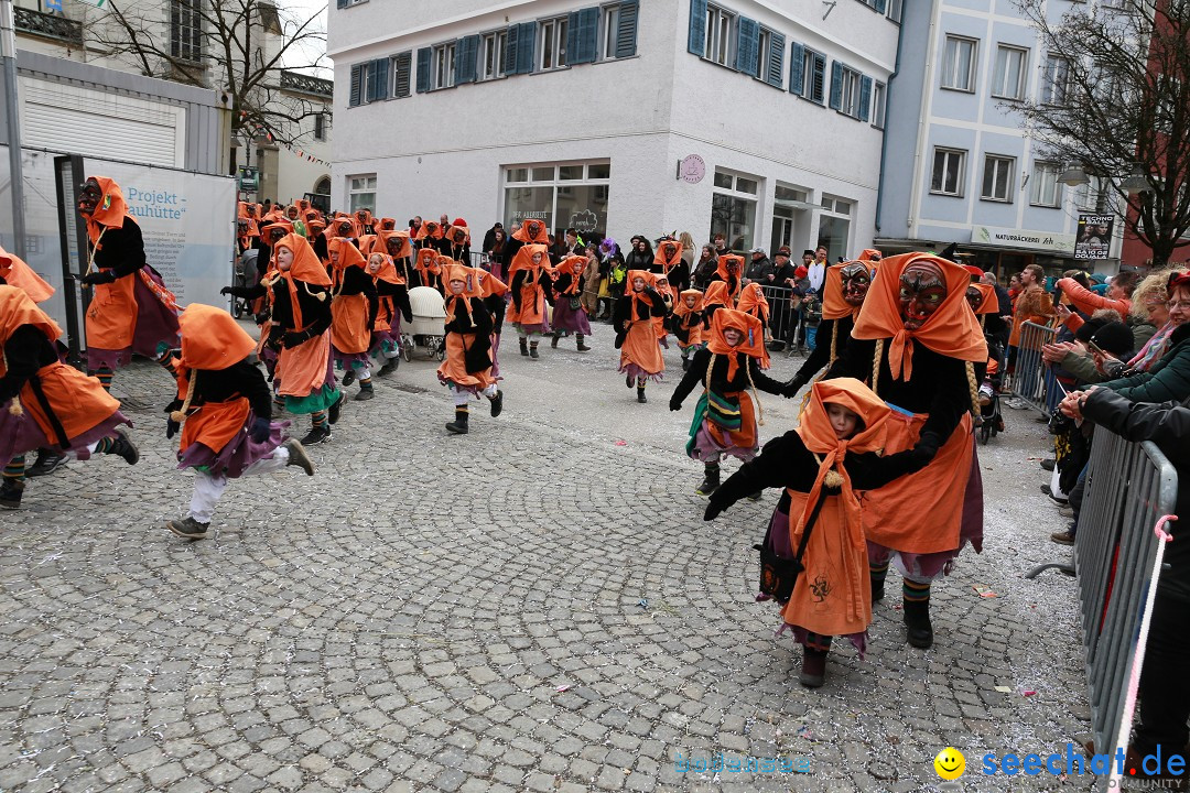 Rosenmontagsumzug - Narrensprung: Ravensburg, 12.02.2024