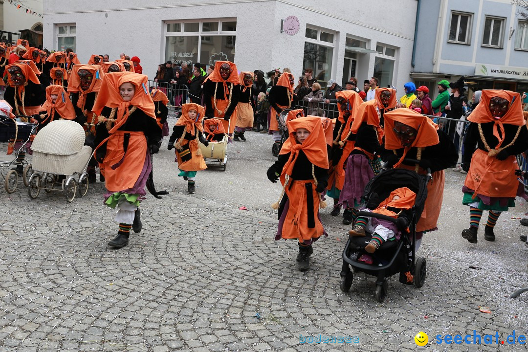 Rosenmontagsumzug - Narrensprung: Ravensburg, 12.02.2024