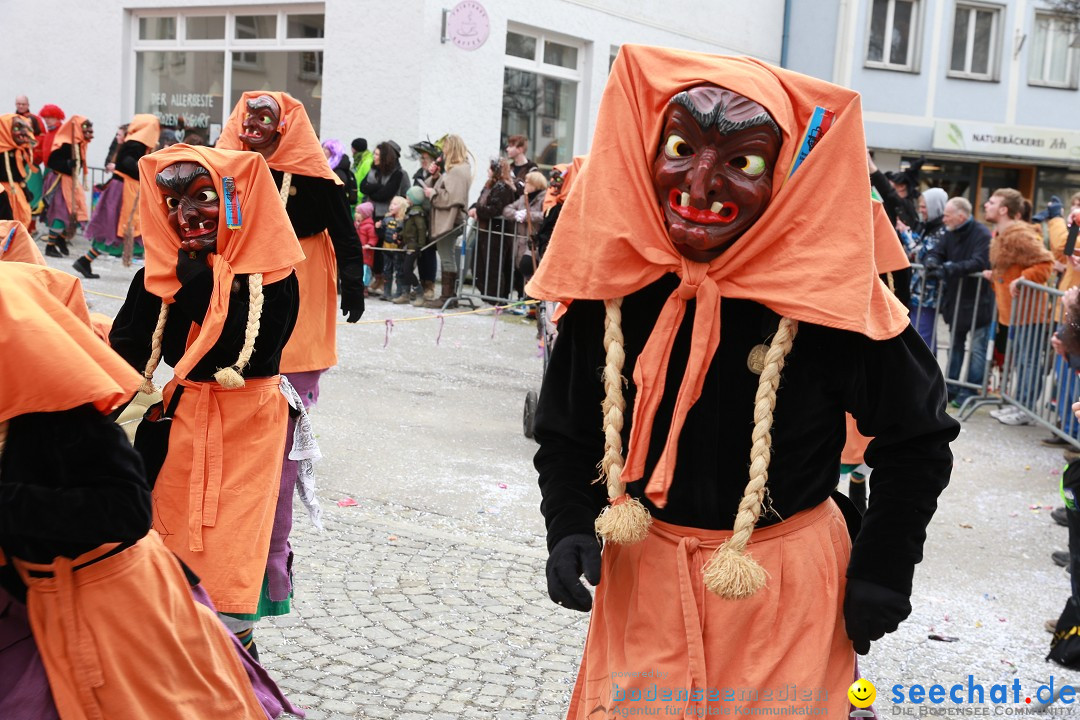 Rosenmontagsumzug - Narrensprung: Ravensburg, 12.02.2024