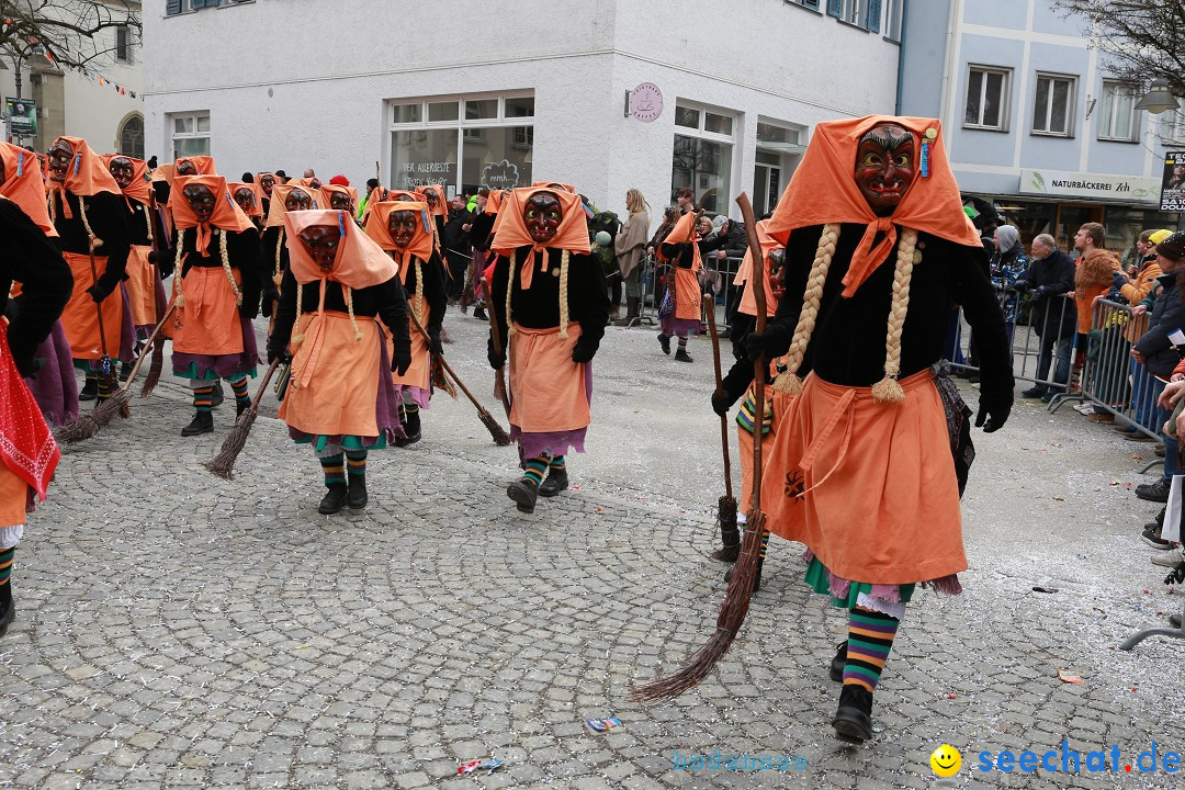 Rosenmontagsumzug - Narrensprung: Ravensburg, 12.02.2024