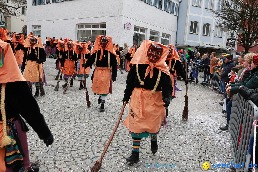 Rosenmontagsumzug - Narrensprung: Ravensburg, 12.02.2024