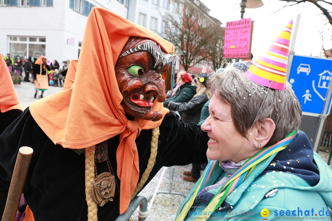 Rosenmontagsumzug - Narrensprung: Ravensburg, 12.02.2024