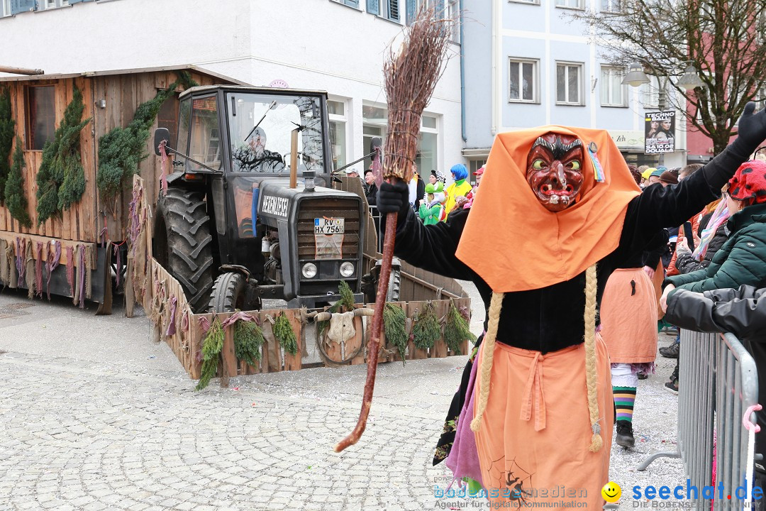 Rosenmontagsumzug - Narrensprung: Ravensburg, 12.02.2024