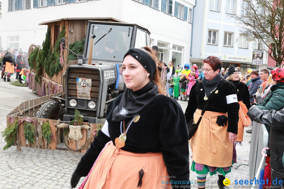 Rosenmontagsumzug - Narrensprung: Ravensburg, 12.02.2024