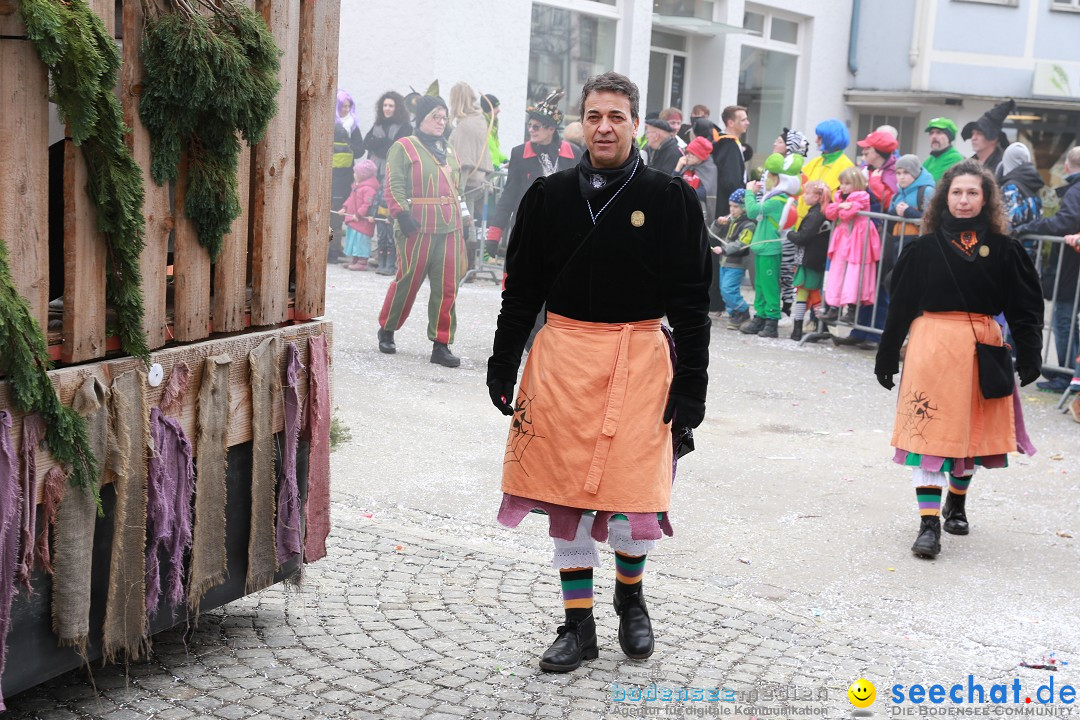 Rosenmontagsumzug - Narrensprung: Ravensburg, 12.02.2024