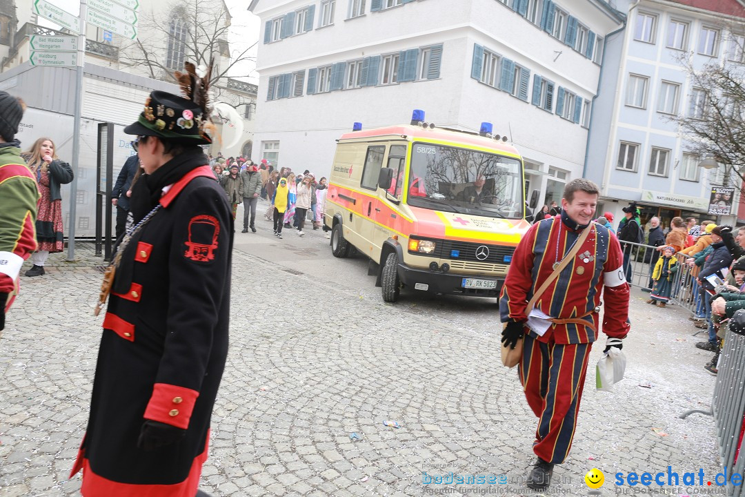 Rosenmontagsumzug - Narrensprung: Ravensburg, 12.02.2024