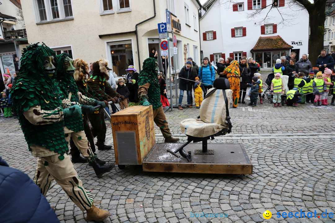 Rosenmontagsumzug - Narrensprung: Ravensburg, 12.02.2024