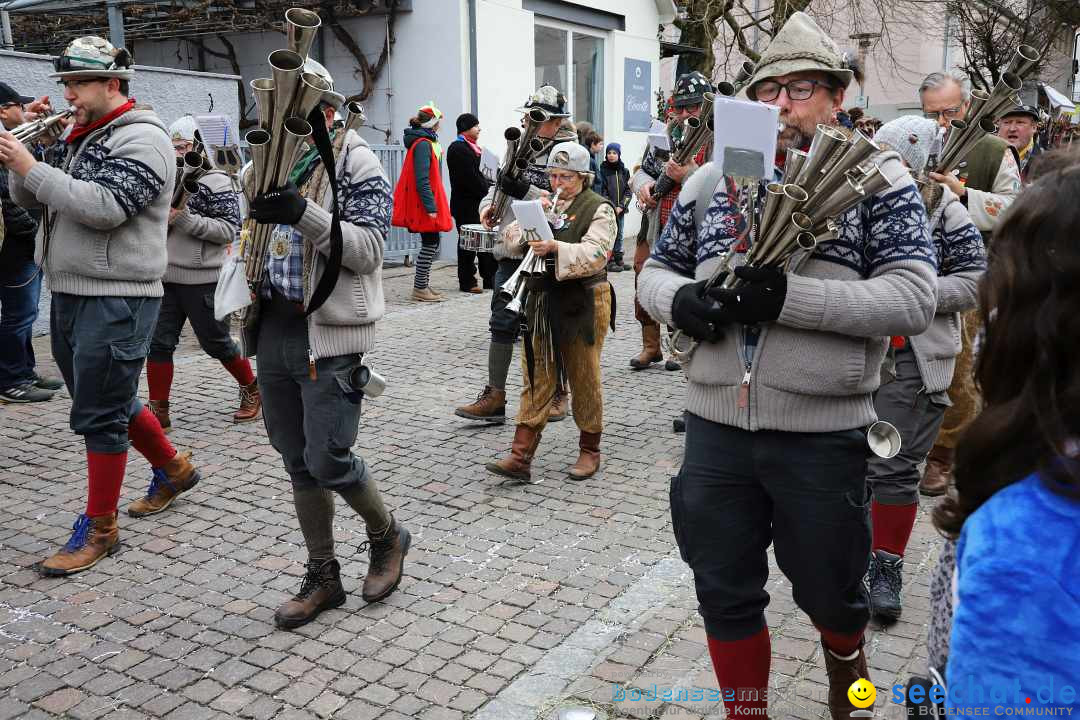 Rosenmontagsumzug - Narrensprung: Ravensburg, 12.02.2024