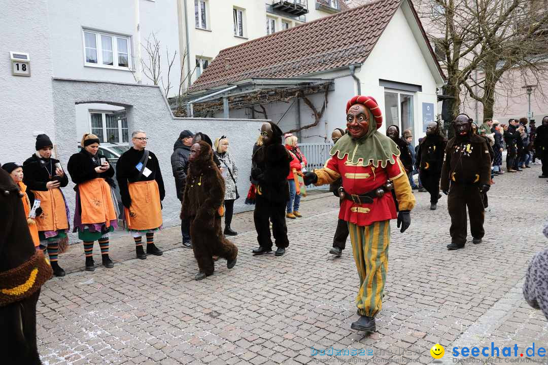 Rosenmontagsumzug - Narrensprung: Ravensburg, 12.02.2024