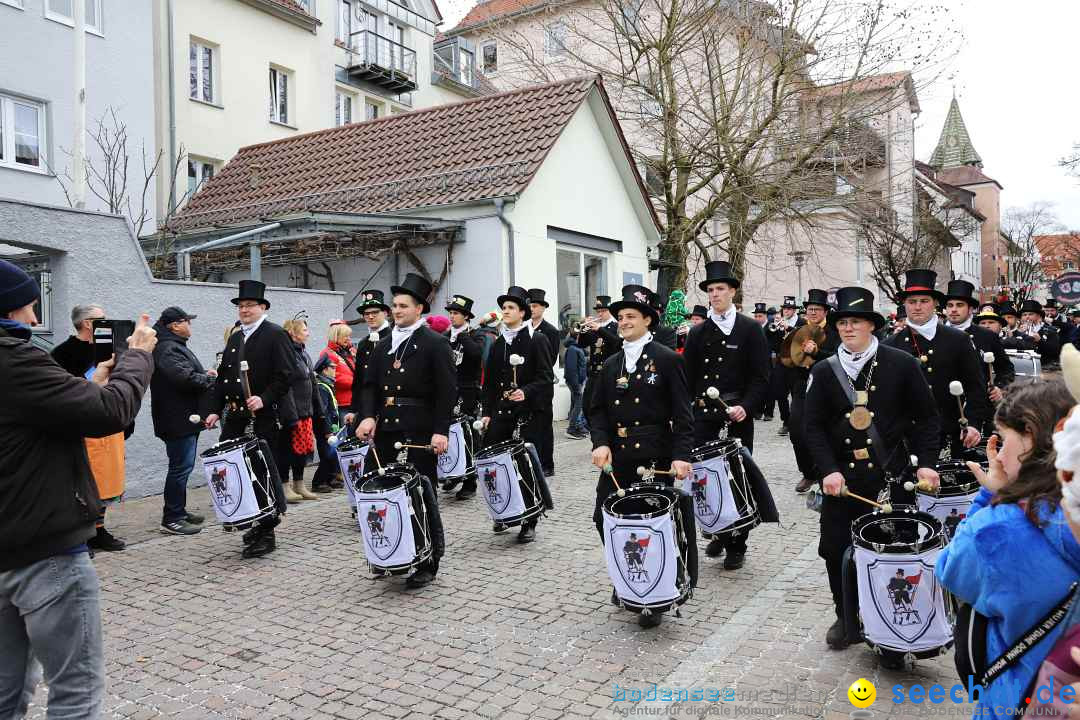 Rosenmontagsumzug - Narrensprung: Ravensburg, 12.02.2024