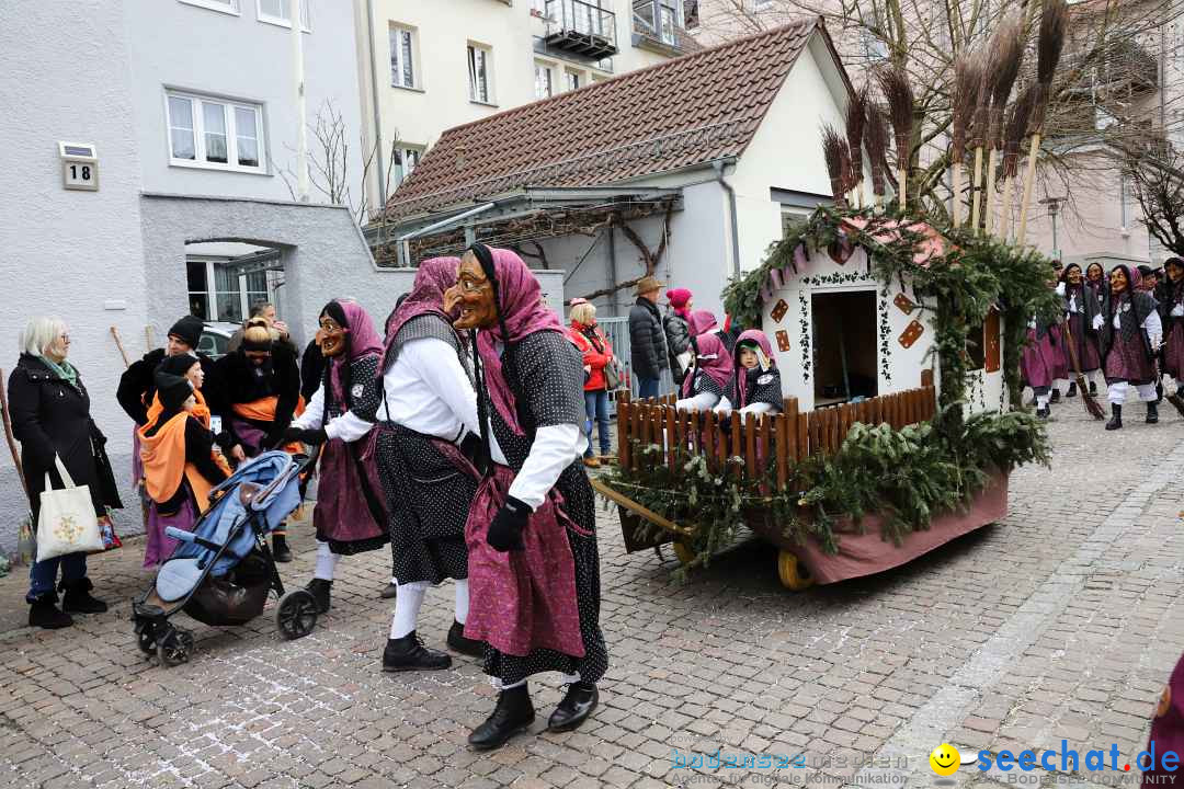 Rosenmontagsumzug - Narrensprung: Ravensburg, 12.02.2024