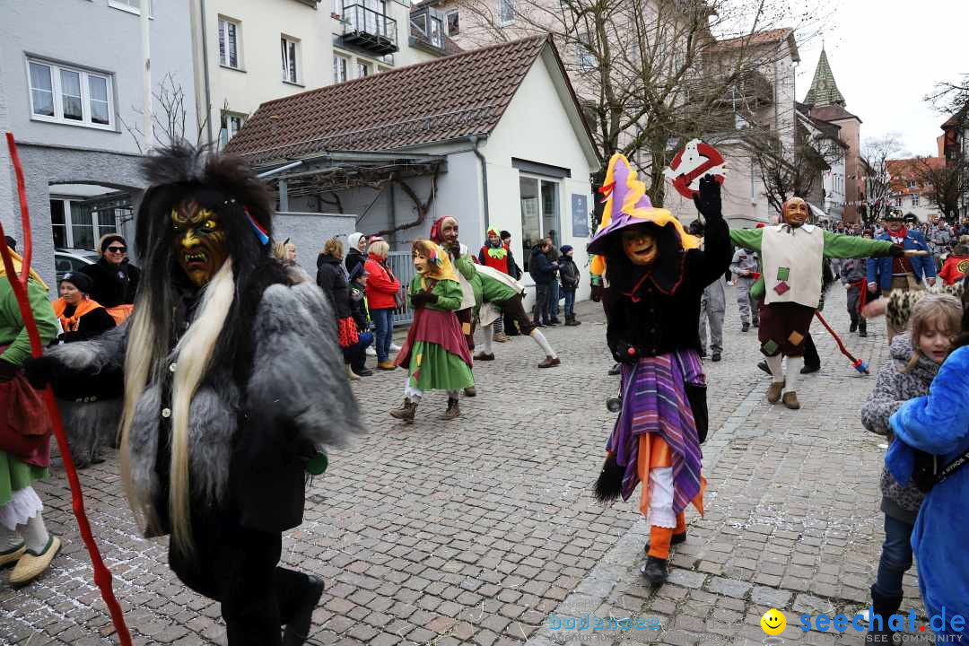 Rosenmontagsumzug - Narrensprung: Ravensburg, 12.02.2024