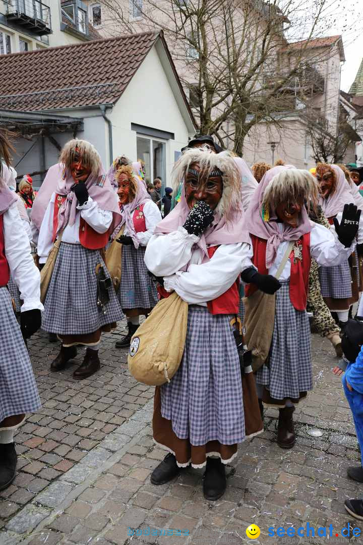 Rosenmontagsumzug - Narrensprung: Ravensburg, 12.02.2024