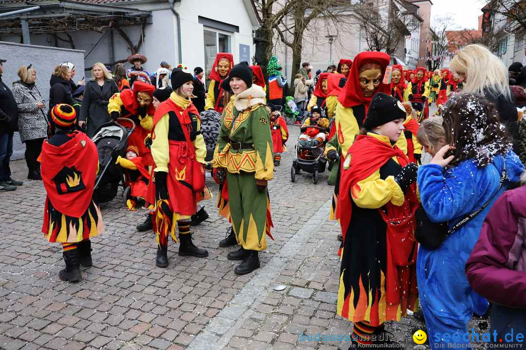 Rosenmontagsumzug - Narrensprung: Ravensburg, 12.02.2024