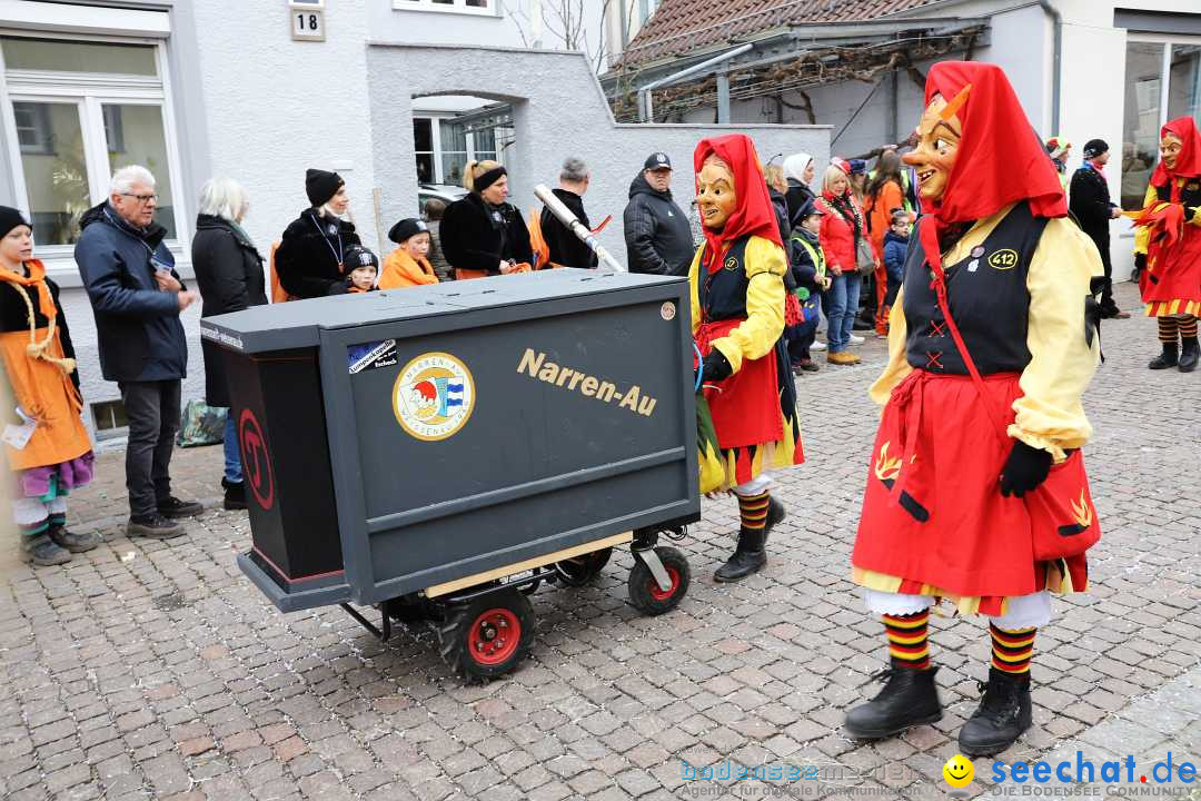 Rosenmontagsumzug - Narrensprung: Ravensburg, 12.02.2024