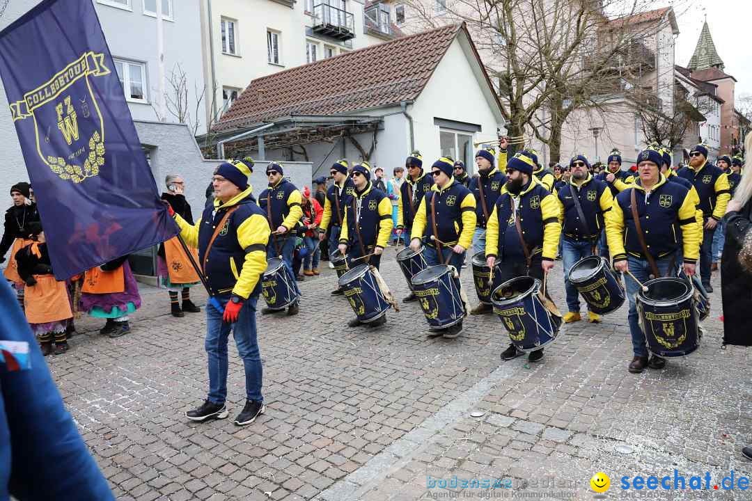 Rosenmontagsumzug - Narrensprung: Ravensburg, 12.02.2024