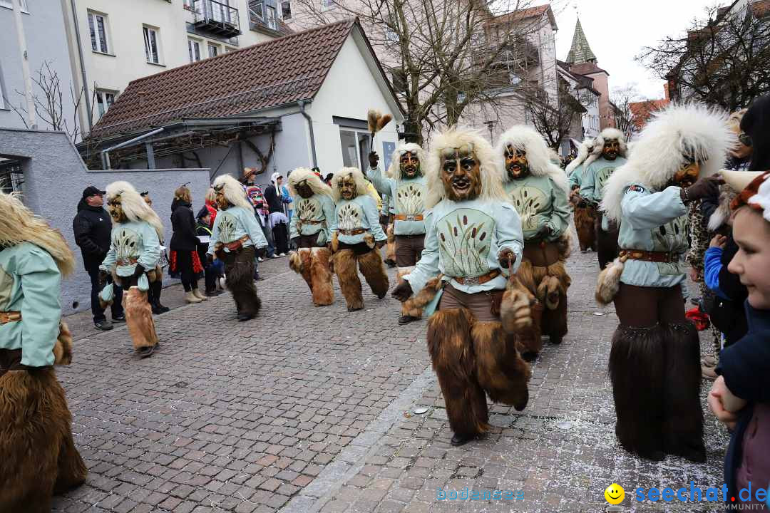 Rosenmontagsumzug - Narrensprung: Ravensburg, 12.02.2024