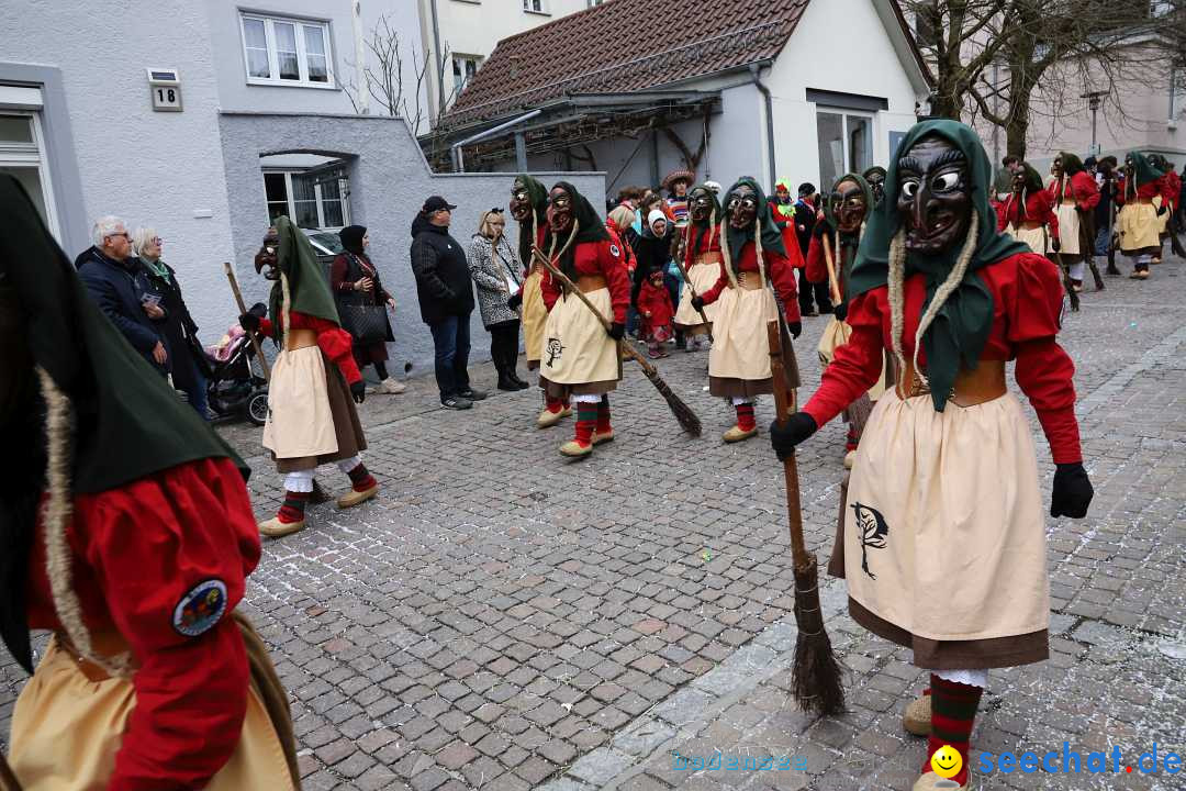 Rosenmontagsumzug - Narrensprung: Ravensburg, 12.02.2024