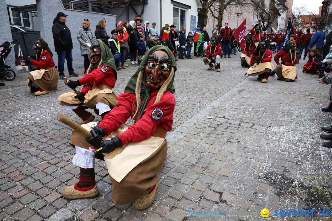 Rosenmontagsumzug - Narrensprung: Ravensburg, 12.02.2024