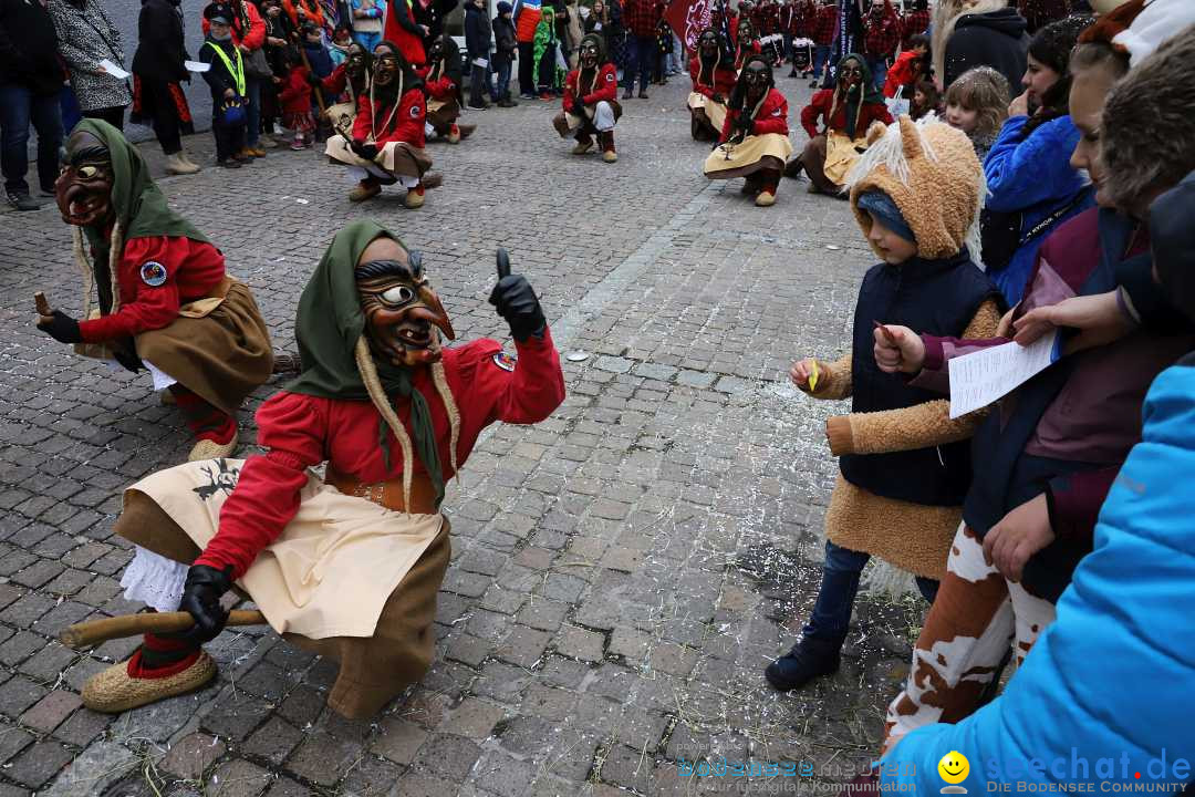 Rosenmontagsumzug - Narrensprung: Ravensburg, 12.02.2024