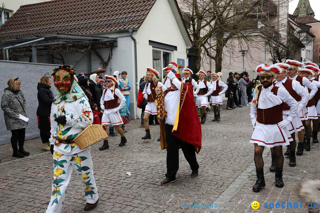 Rosenmontagsumzug - Narrensprung: Ravensburg, 12.02.2024