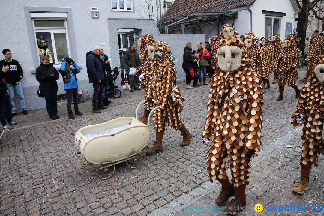 Rosenmontagsumzug - Narrensprung: Ravensburg, 12.02.2024