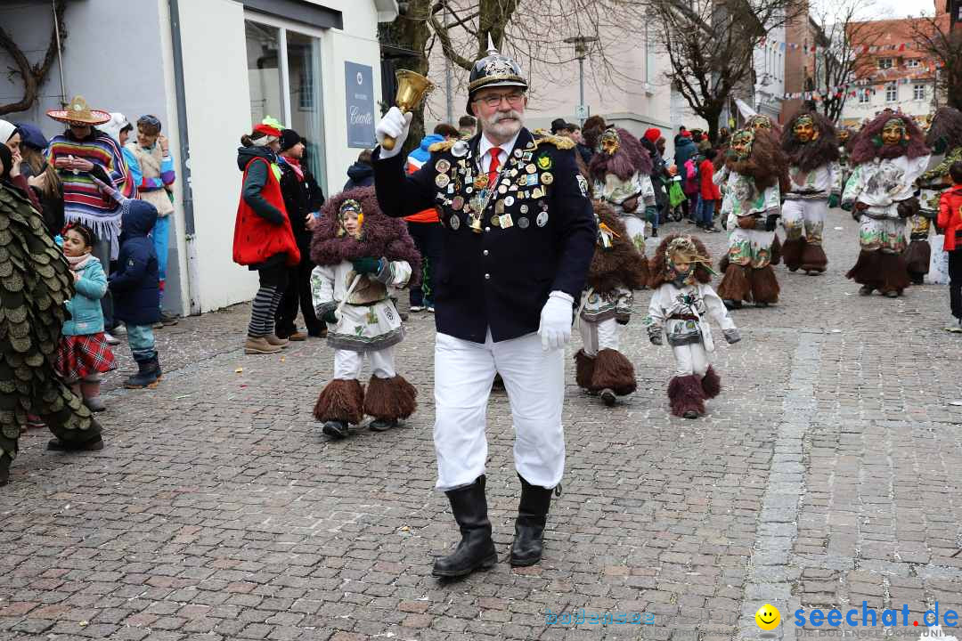 Rosenmontagsumzug - Narrensprung: Ravensburg, 12.02.2024