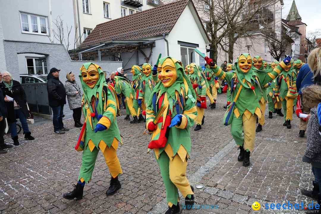 Rosenmontagsumzug - Narrensprung: Ravensburg, 12.02.2024