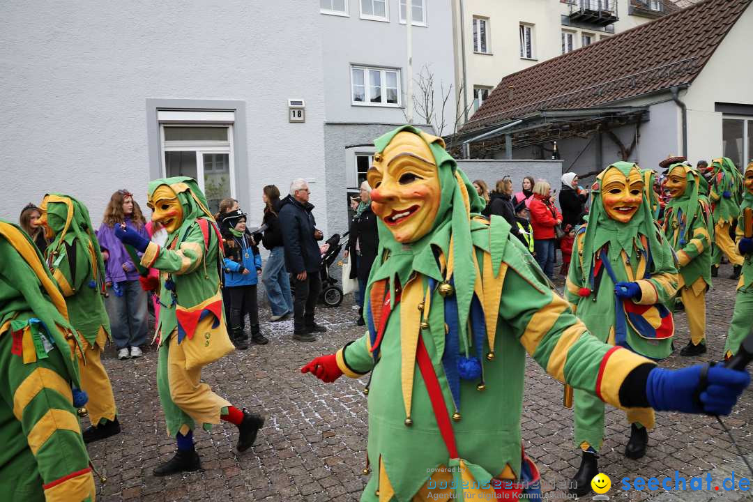 Rosenmontagsumzug - Narrensprung: Ravensburg, 12.02.2024