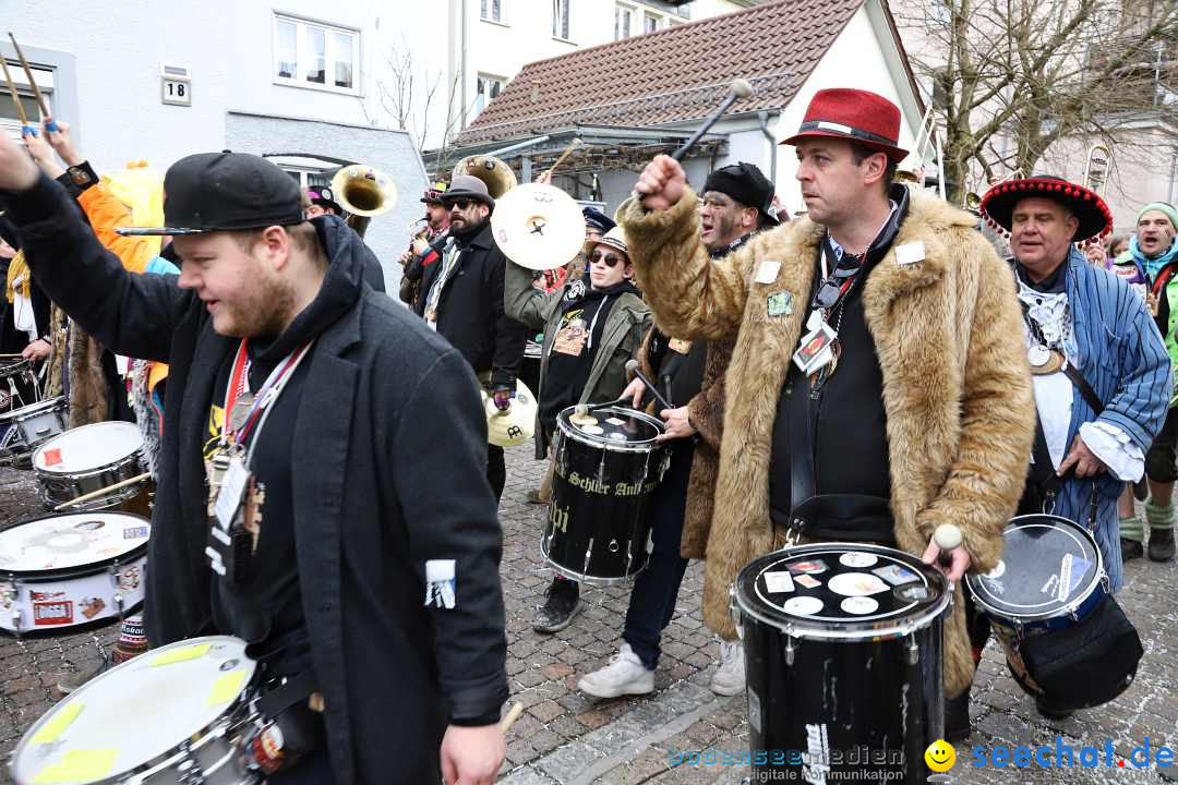 Rosenmontagsumzug - Narrensprung: Ravensburg, 12.02.2024