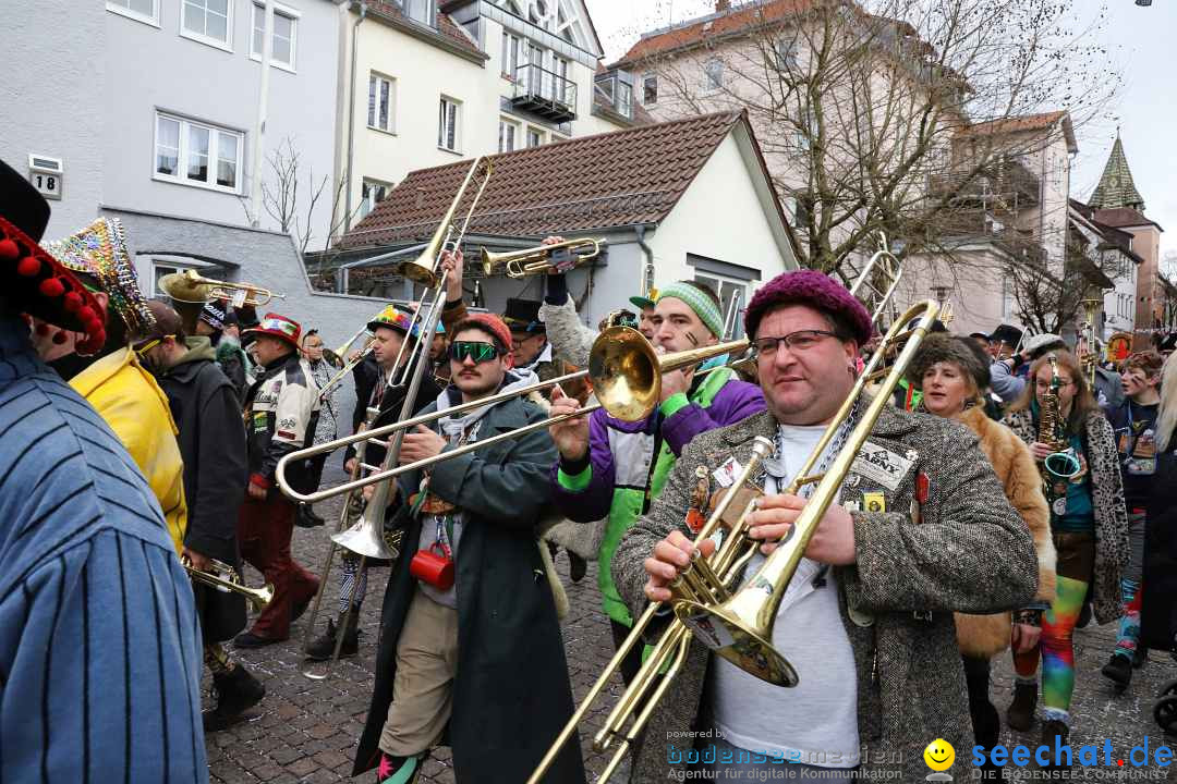 Rosenmontagsumzug - Narrensprung: Ravensburg, 12.02.2024