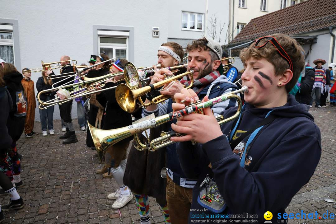 Rosenmontagsumzug - Narrensprung: Ravensburg, 12.02.2024